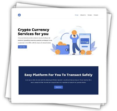 Financial Services Cryptocurrency Templates